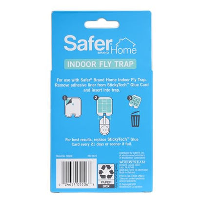 Safer Home Flying Insect Trap Official Refills - size: 6 Safer Home Glue Cards