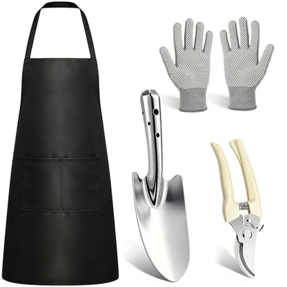 godehone Succulent Care Tools Set, 5 PCS Indoor Plant Gardening Kit - style: Black-2