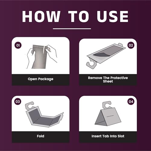 MothMag Moth Traps for Clothes, Closets, Fabrics, and Carpets, Clothes Moth Traps, Closet Moth Traps, Clothing Moth Pheromone Traps (12 Pack)