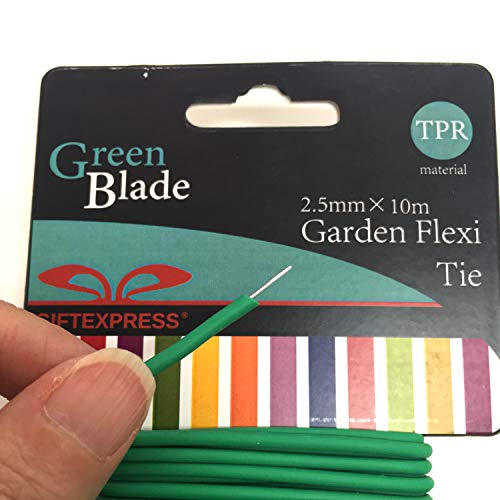 GiftExpress Pack of 6 Garden Soft Wire Tie, 32.8' ea. Garden Plant Tie, Light Duty Flexi Tie, Plant Twist Ties