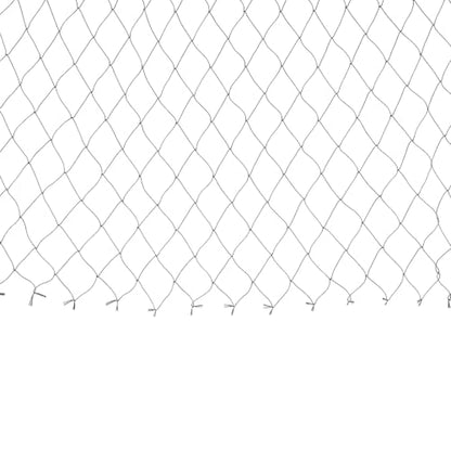 1" Square Mesh Bird Netting, Black Nylon Anti Bird Netting(98.43×49.21ft) - size: 98.43×49.21ft