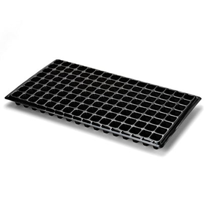 Bootstrap Farmer 128 Cell Seed Starting Tray Extra Thick 60 Trays Black - size: 60 Cell Trays