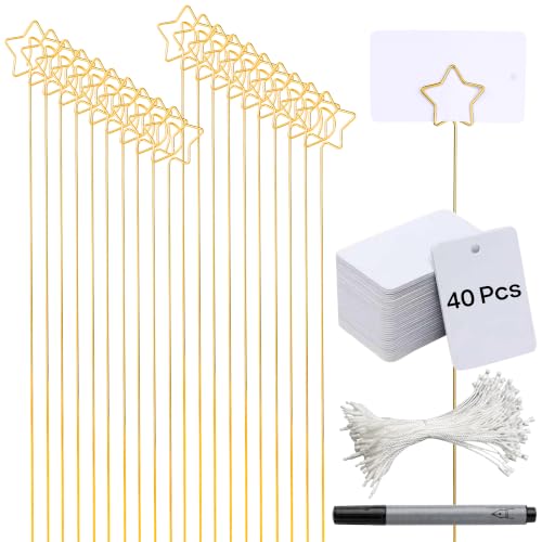 Plant Labels Kit Decorative Garden Markers DIY Plant Tags