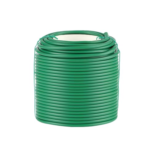 Soft Plant Ties, 164ft Garden Wire, 3.5mm Flexible Garden Ties for Climbing Plants, Tomato, Vines Plant, Flowers, Roses Plant Support - size: 164 Ft