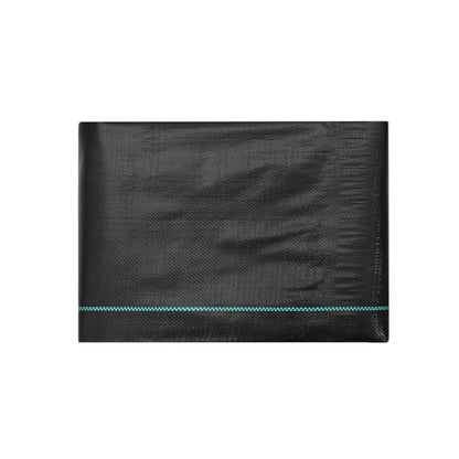 VEVOR Weed Barrier Landscape Fabric, 4*100FT Heavy Duty Garden Weed Fabric, Woven PP Weed Control Fabric, Driveway Fabric, Geotextile Fabric for Landscaping, Ground Cover, Weed Blocker Weed Mat, Black - size: 4FT*100FT-3.2OZ