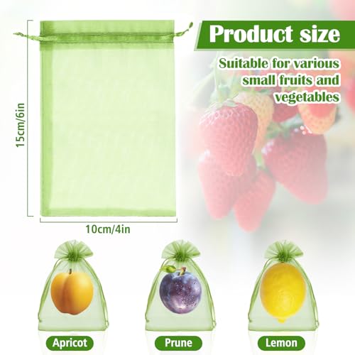 50 PCS 4X6 inches Fruit Protection Bags, Fruit Bags for Fruit Trees - size: 4X6