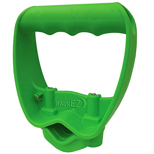 Back-Saving Tool Handle Attachment, EVR-Grip Upgrade, Labor-Saving Ergonomic Shovel Add-on Handle Green - color: Green