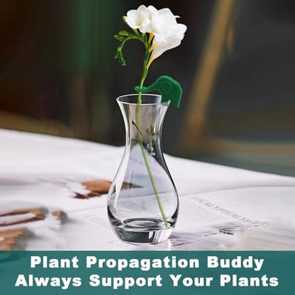 6PCS Plant Propagation Buddy, Cute Plant Cutting Holder Plant Support Bud, Indoor Garden Pole Sticks Support Stakes, Plant Cutting Holder Plant Supports for Buds, Stems, Shoots and Cuttings