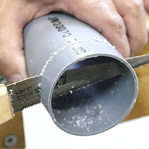 KAKURI Mini Folding PVC Pipe Saw 4", Small Japanese Pocket Hand Saw - style: PVC Cutting