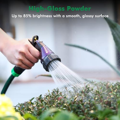 RESTMO Garden Hose Nozzle Heavy Duty, Hose Spray Nozzle for Garden Hose - color: Purple