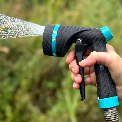 Gilmour Heavy Duty Front Control Garden Hose Nozzle with Swivel Connect - style: Front Control
