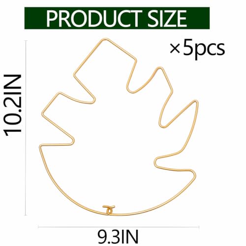 5PCS 10 * 9.3In Monstera Plant Support Stem-Ideal for Indoor Plants - size: 11x9.4inches