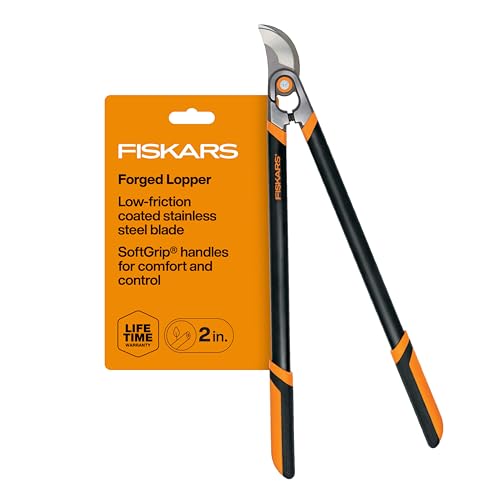 Fiskars 30" Forged Garden Bypass Loppers, 2" Cut Capacity Tree Trimmer - style: 30 in
