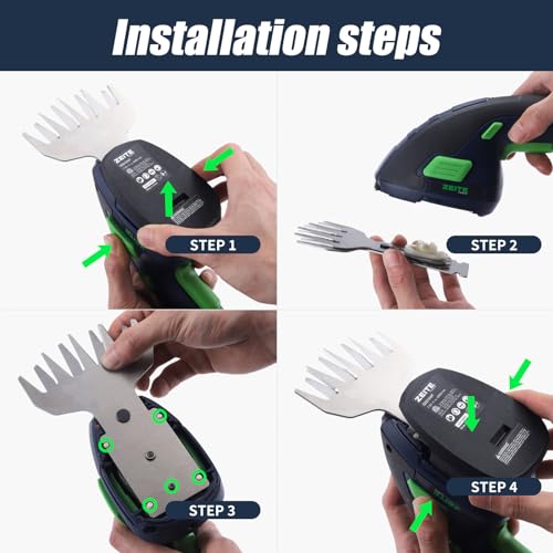 ZEITE 7.2V Grass Shear & Shrubbery Trimmer