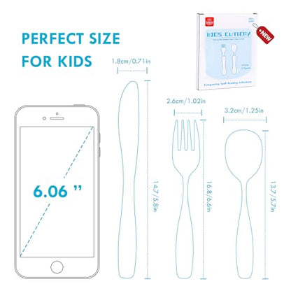 Lehoo Castle Toddler Utensils, 6-Pieces Kids Silverware Set (Lion) - color: Green
