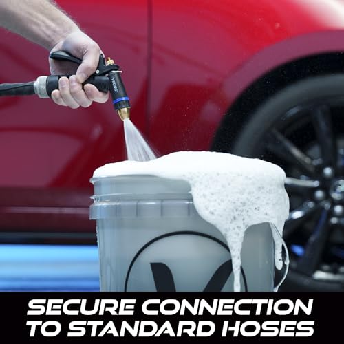 VIKING Hose Nozzle, Adjustable and Heavy-Duty for Cars and Home (Pack of 6) - size: 6 Pack