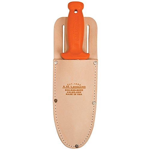 A.M. Leonard Classic Soil Knife & Leather Sheath Hori Hori 6-Inch Blade