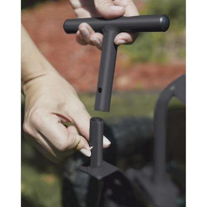 Strongway Deluxe Rolling Garden Seat with Easy Change Turnbars
