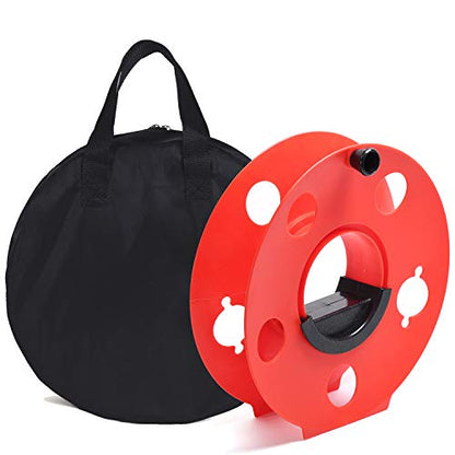 Homeon Wheels 100 ft Extension Cord Storage Reel with Bag - style: Upgrated Cord reel + Bag
