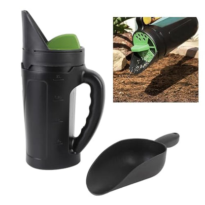 Eujgoov 80oz Capacity Hand Spreader Garden Handheld Shaker
