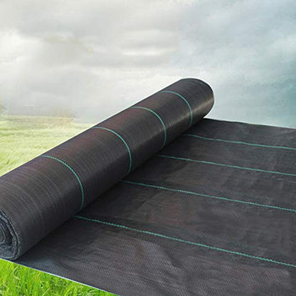 Heavy Duty Cloth Weed Block Gardening Mat, Weed Barrier 3FT x 100FT - size: 3FTx100FT