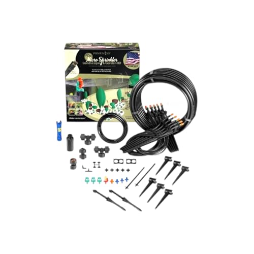Mister Landscaper Premium All-in-One Micro Sprinkler Kit for Landscapes & Gardens