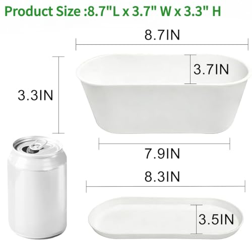 Small Rectangular Planter Box Planters 5-Pack