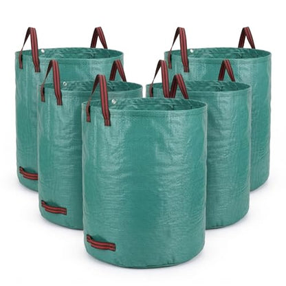 72 Gallon Garden Waste Bags 5 Pack Heavy Duty - size: 5 Count (Pack of 1)