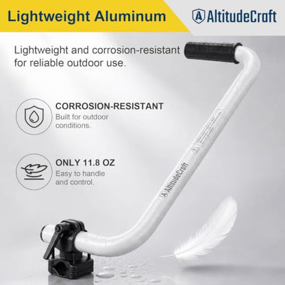 21.8" Weed Eater Handle Extension for Tall Users 6'2"+ - size: Extended Trimmer Handle (1-Pack)