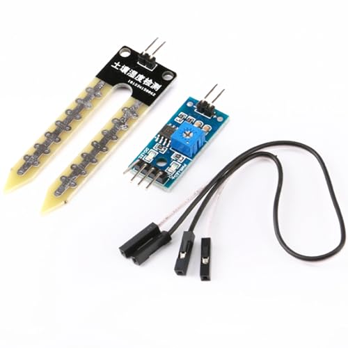 5pcs Soil Moisture Sensor LM393, DIY 3.3V-5V Hygrometer Module for Arduino Automatic Watering System Robot Smart car