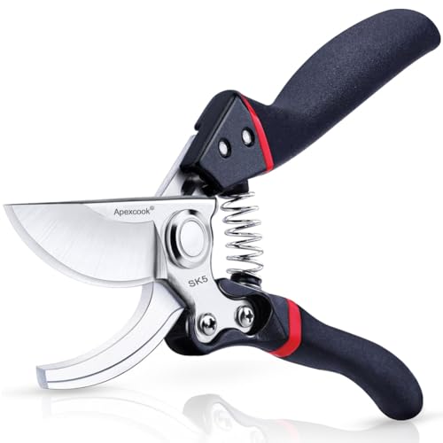 Gardening shears for pruning garden shrubs and harvesting flowers fruit - style: Classic Garden Shears