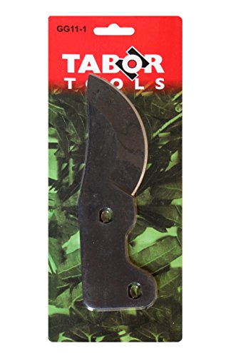 TABOR TOOLS GG11-1A Replacement Cutting Blade for TABOR TOOLS GG11A Bypass Lopper, Genuine High Carbon Steel Spare Blade