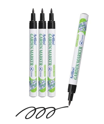 Artline Garden Marker | Water Resistant | Quick Dry Ink Great For Outside Use (4 Markers)