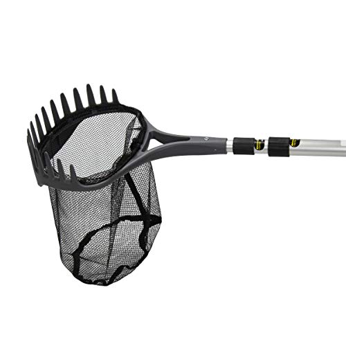 Aquascape Pond Shark Net, Skimming, Maintenance and Water Garden Tool, Extends 96-inch | 74005 - size: 96-inch