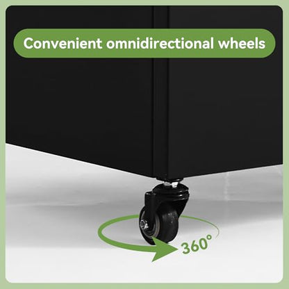 Metal Raised Garden Bed with Trellis and Wheels, 71"x47"x16" (Black-Leaf) - color: Black-leaf, size: 71"x47"x16"