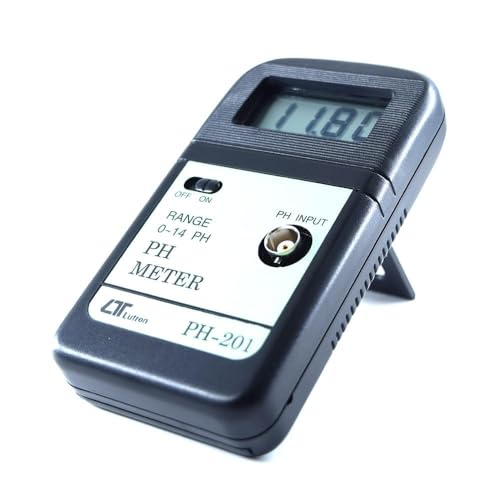 Digital PH Meter/Water Quality Tester (Range: 0 to 14 pH) for Swimming Pools, Spas, Gardening, Aquariums, Hydroponics Along with Factory Calibration Certificate Model: PH-201
