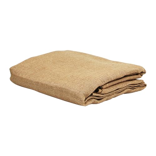 Sunnyglade 40"x15' Burlap Fabric Frost Cloth Plant Covers Freeze Protection - size: 40in*15FT
