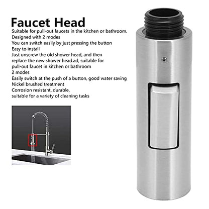 Faucet Shower Head, Faucet Shower Nozzle G1/2 Portable Hand Held Shower Head, Hand Shower Sink Shower Hose Sprayer, Shampoo Sink Hose Sprayer Attachment