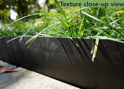 Anleolife 60ft Flexible Plastic Landscape Edging Coil with 18 Stakes - style: 60ft with 18pcs stakes