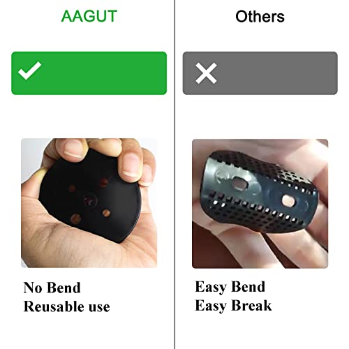 AAGUT Landscape Staples 6 Inch with Gaskets, Galvanized Garden Stakes - size: 6'' x 200Pcs-11Ga With Gaskets