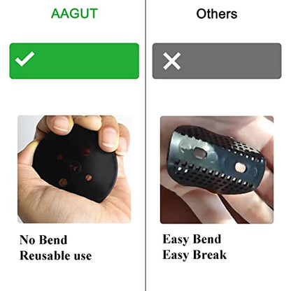AAGUT Landscape Staples 6 Inch with Gaskets, Galvanized Garden Stakes - size: 6'' x 200Pcs-11Ga With Gaskets