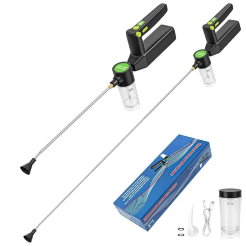Dinftin Electric Diatomaceous Earth Duster, Rechargeable Mini Powder Duster
