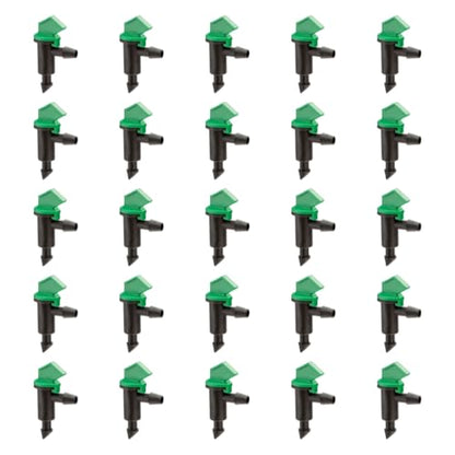 Rain Bird FE40-25S Drip Emitter, 4 GPH, 25-Pack - style: 4 GPH Flag