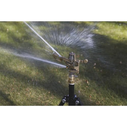 Strongway Tripod Sprinkler, 6-10 GPM, 100ft. Coverage, 7,800 Sq. Ft.