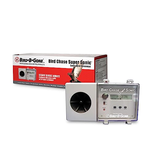 Bird B Gone Bird Chase Super Sonic, Outdoor Sound Repellent - style: Bird Chase Super Sonic