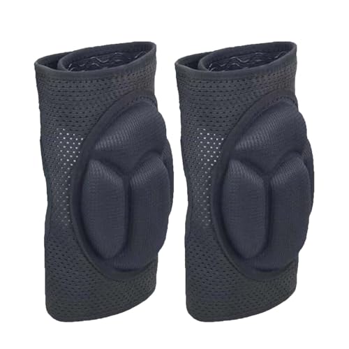 Men Women Knee Pads, Breathable Mesh Fabric for Working, Black S (1 Pair) - color: Black, size: Small