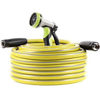 Garden Hose 75 ft Heavy Duty - Flexible Water Hose - size: 75FT