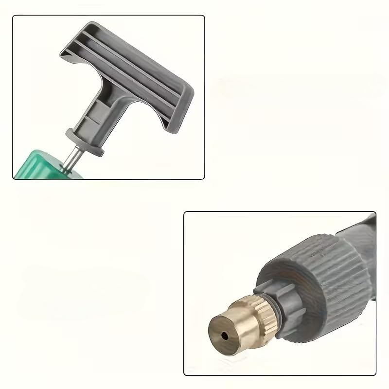 Handheld High-Pressure Air Pump Sprayer Manual Handheld High-Pressure Spray Pump with Adjustable Nozzle for Garden Weeding Plant Watering Household Cleaning