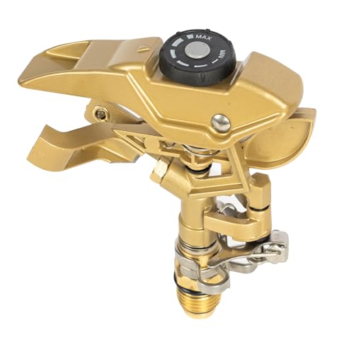 Hourleey 1/2 Inch Zinc Impact Sprinkler, Heavy Duty Lawn Sprinkler Head with Nozzles, Adjustable 0-360 Degree Impulse Watering Sprinklers for Large Coverage Garden Grass Yard Irrigation - size: 1 Pack