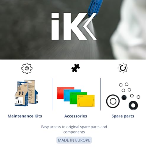 IK ALK Pro 12 – Heavy-Duty Sprayer for Alkalines, Alcohols & Ketones – 2 Gal Pump Sprayer – Adjustable Nozzle, Safety Lock, Shoulder Strap – Ideal for Industrial Cleaning & Disinfection - color: ALK Pro 12